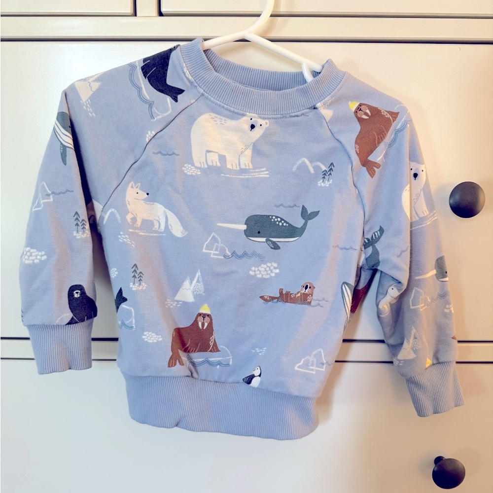 Little sleepies play sweatshirt